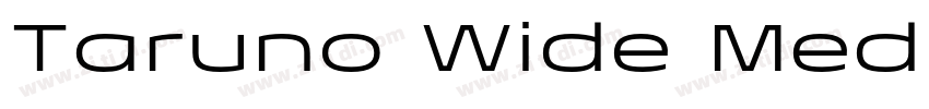 Taruno Wide Med字体转换 Taruno Wide Med字体转换